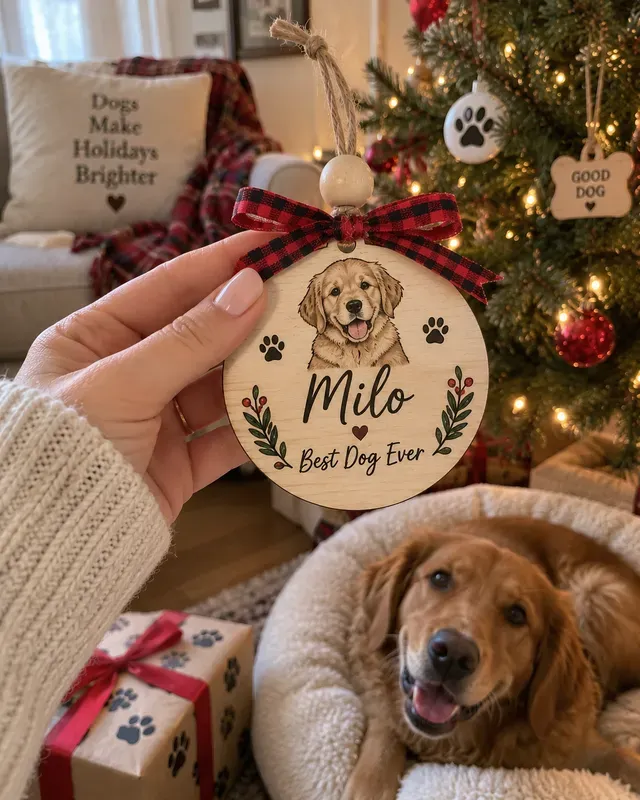 Holiday Keepsake Ornament UGC Photo Ads
