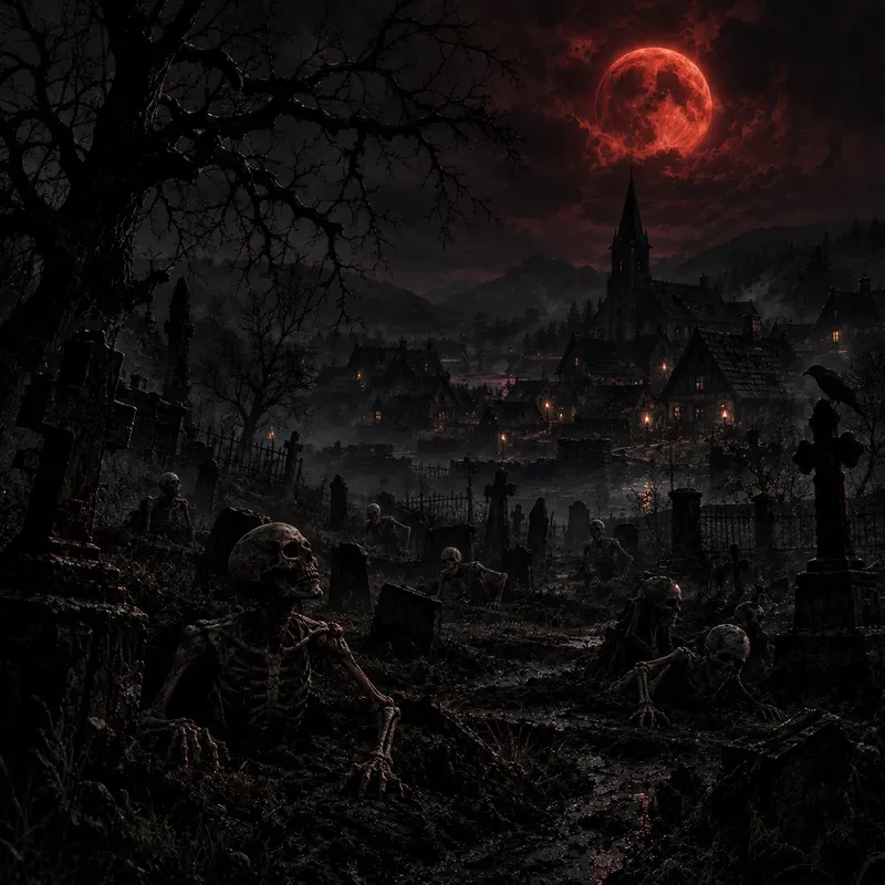 Haunted Village Scene Makers
