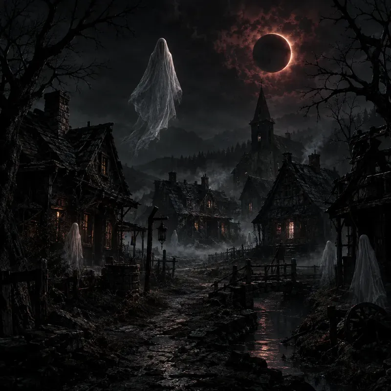 Haunted Village Scene Makers