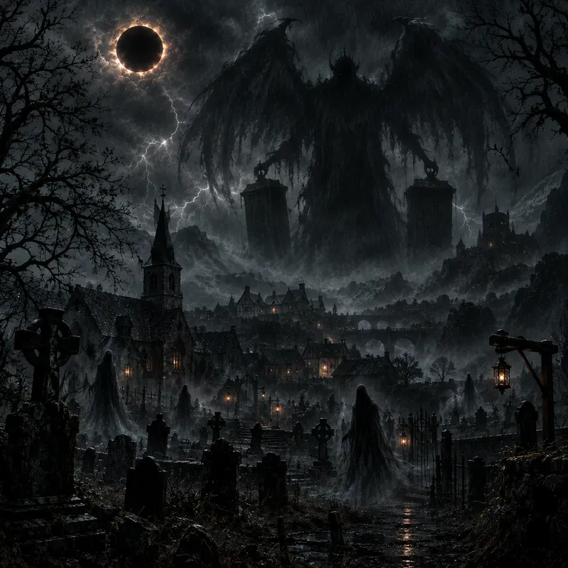 Haunted Village Scene Makers