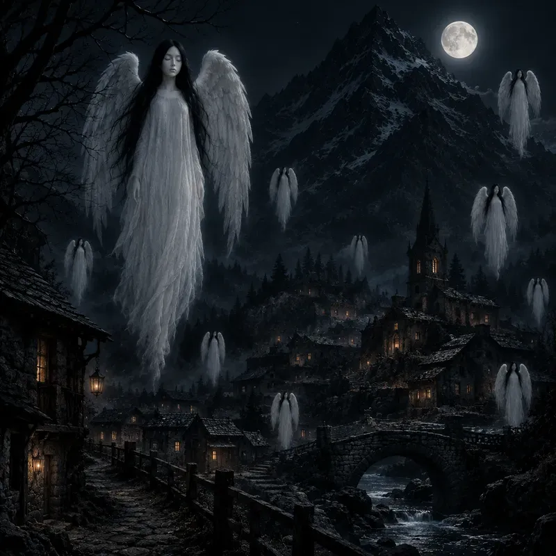 Haunted Village Scene Makers