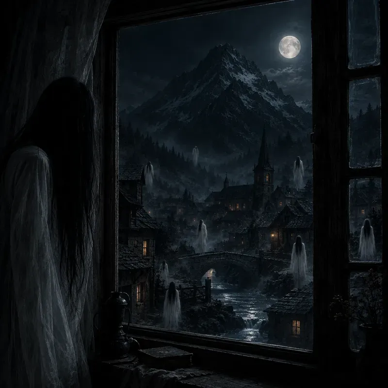 Haunted Village Scene Makers