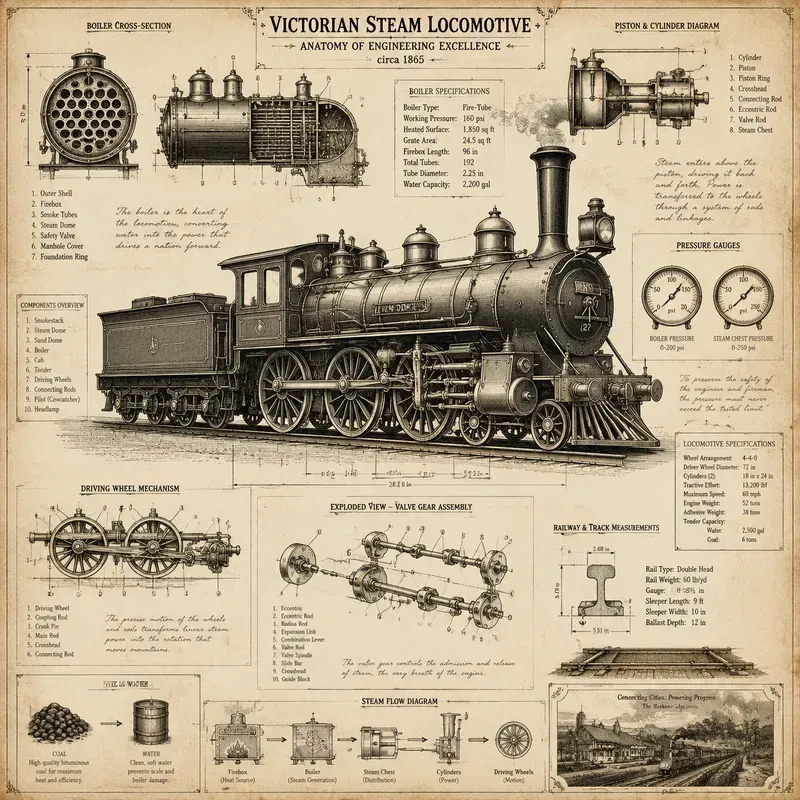Vintage Blueprint Posters