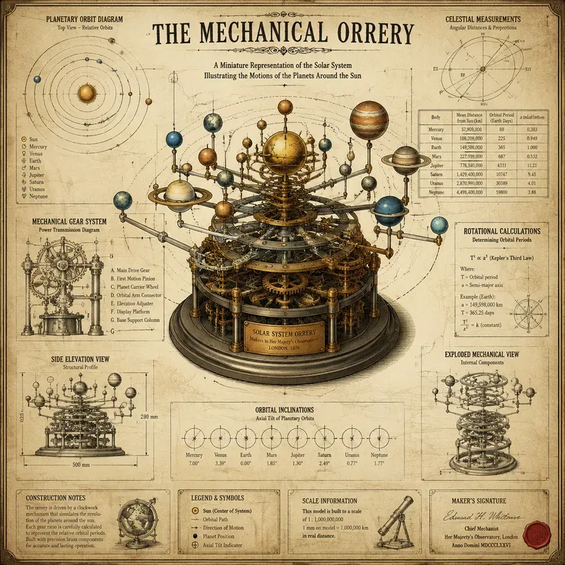 Vintage Blueprint Posters