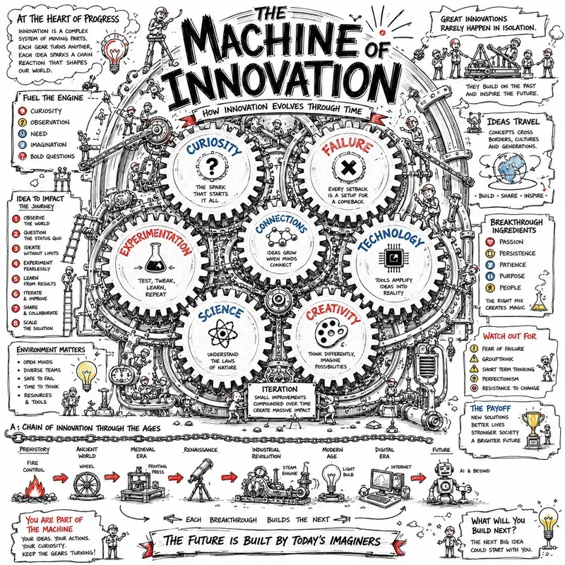 Creative Knowledge Map Poster Makers