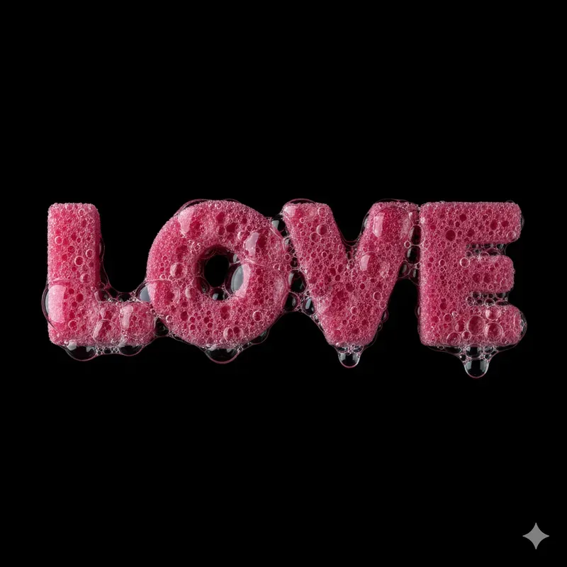 3D Foam Bubble Text Logo Generators