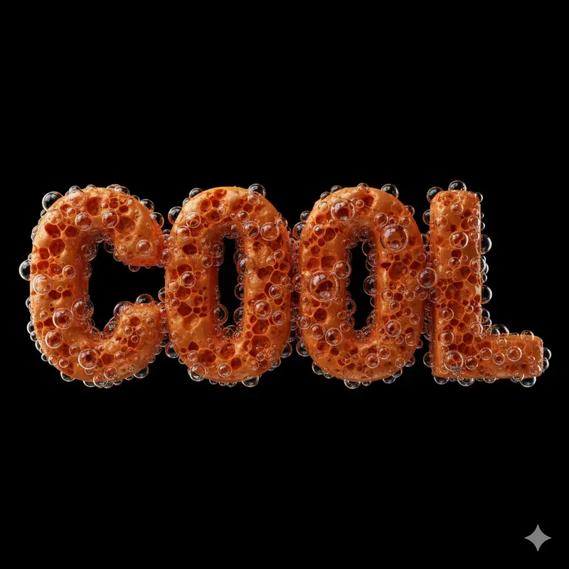 3D Foam Bubble Text Logo Generators