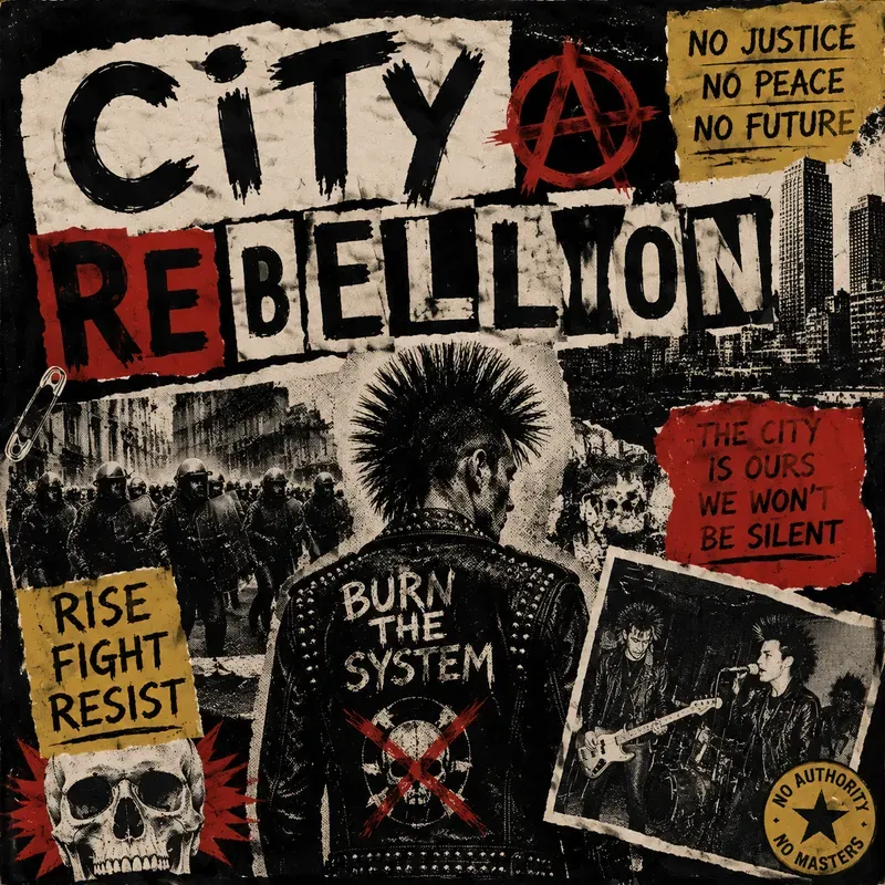Punk Album Cover Generator