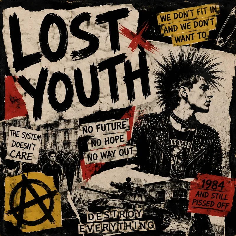 Punk Album Cover Generator