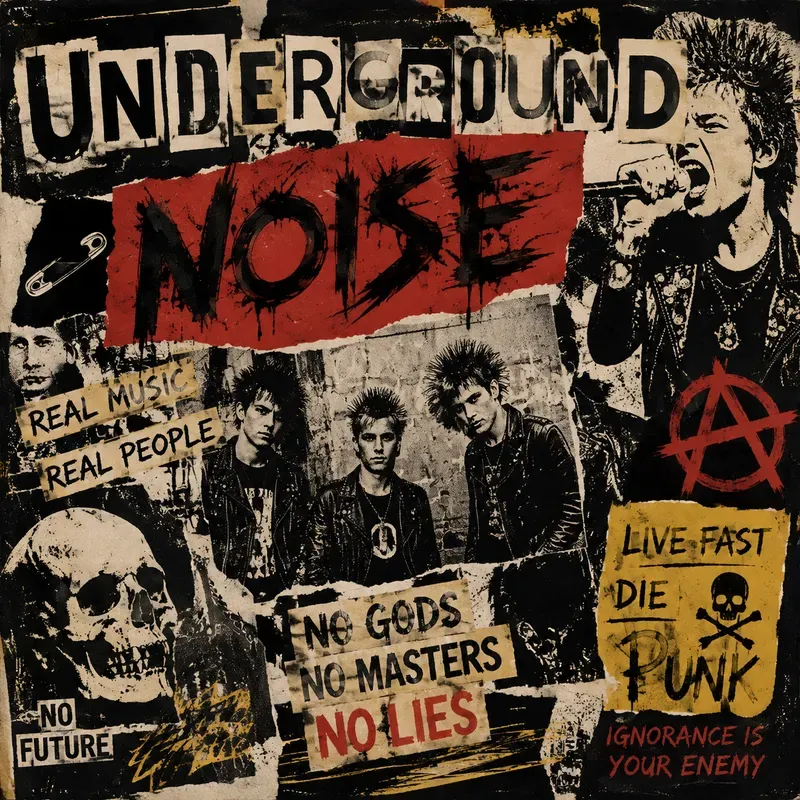 Punk Album Cover Generator
