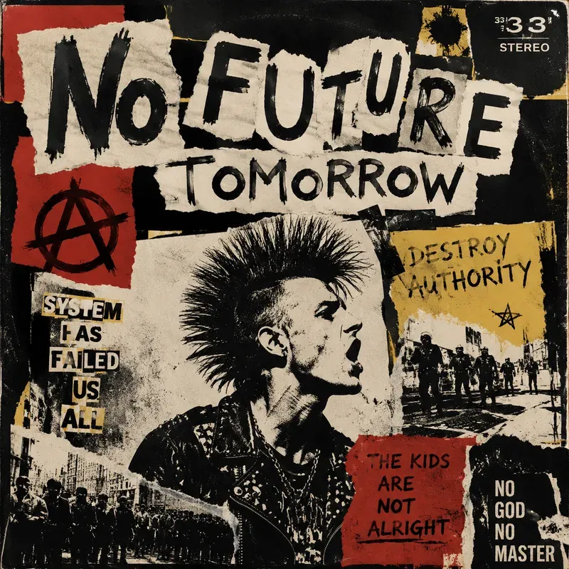 Punk Album Cover Generator