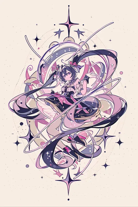 Anime Key Visual Poster Studios