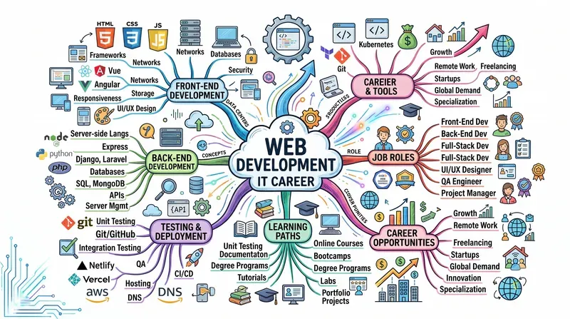 It Careers Mind Maps