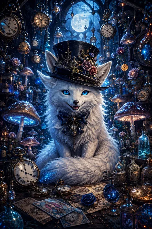 Whimsical Gothic Wonderland Creatures