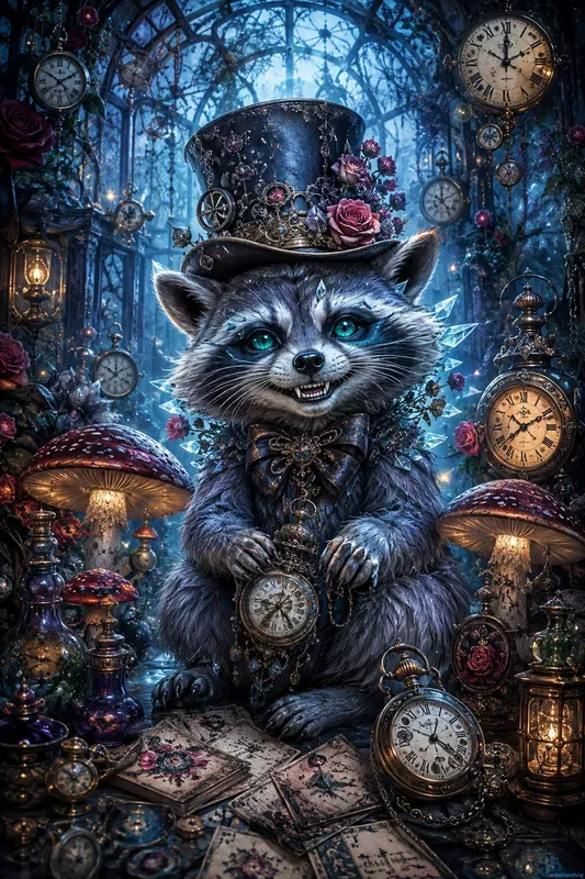 Whimsical Gothic Wonderland Creatures