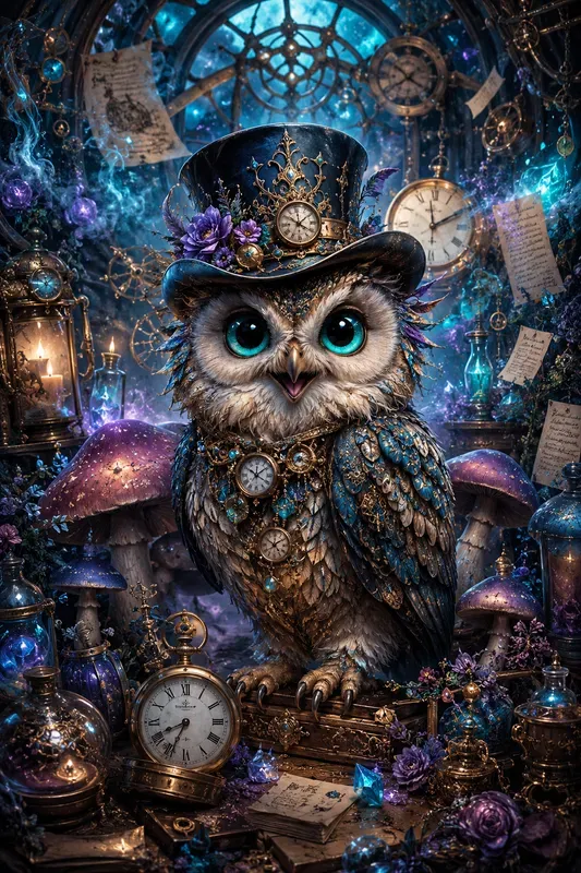 Whimsical Gothic Wonderland Creatures
