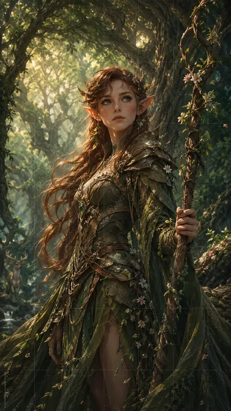 DnD Character Portrait RPG Art