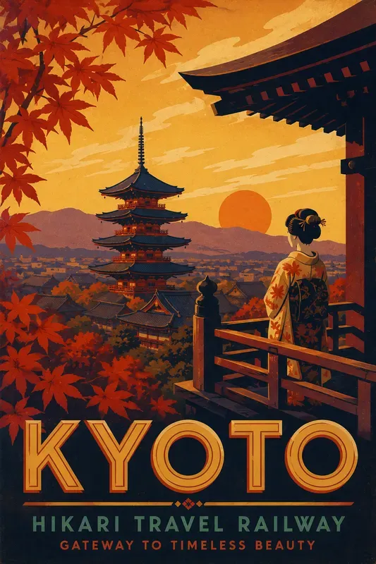 Vintage Travel Poster Generator