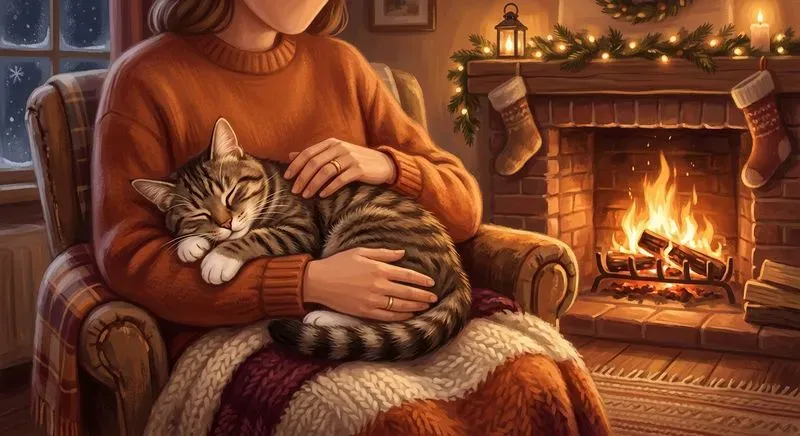 Heartwarming Pet Owner Illustrations