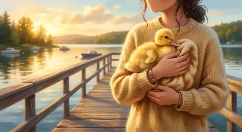 Heartwarming Pet Owner Illustrations