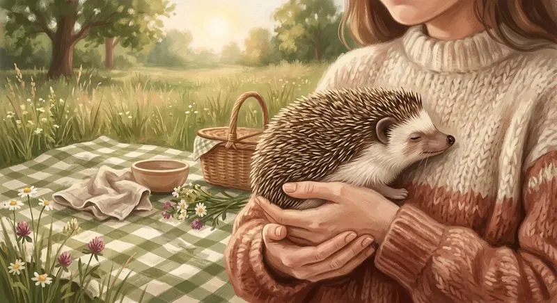 Heartwarming Pet Owner Illustrations