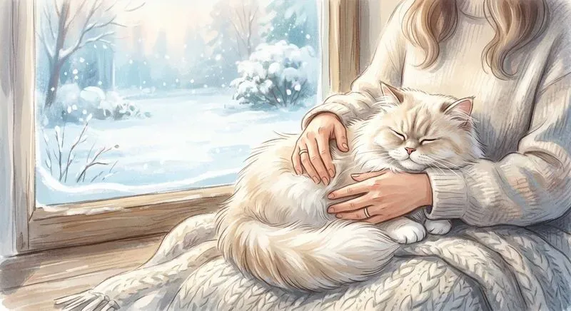 Heartwarming Pet Owner Illustrations