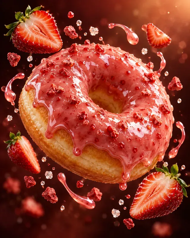 Dynamic Floating Food Ads