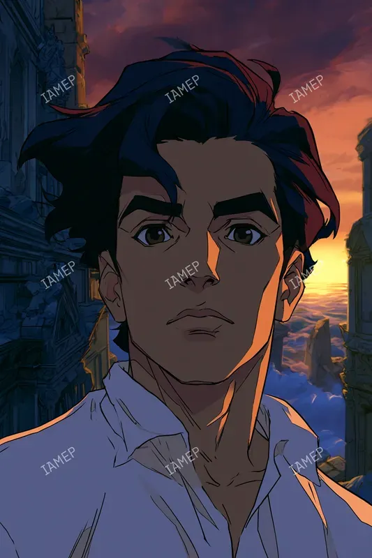 Cinematic Celshaded Adventure Portraits