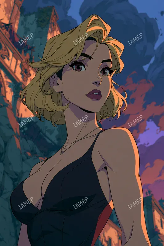 Cinematic Celshaded Adventure Portraits