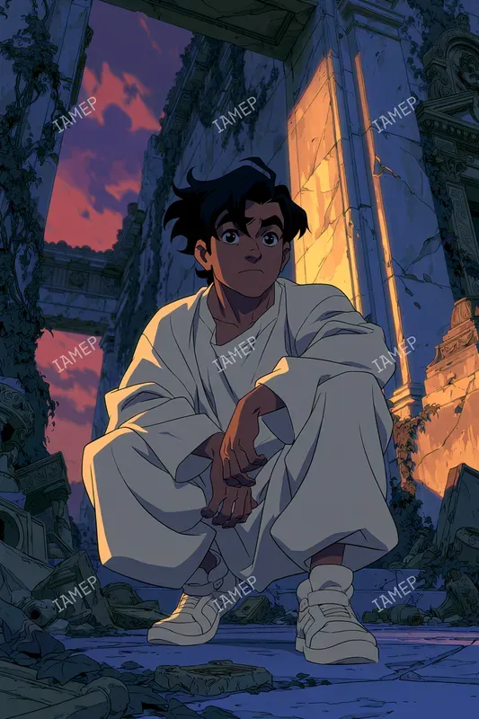 Cinematic Celshaded Adventure Portraits