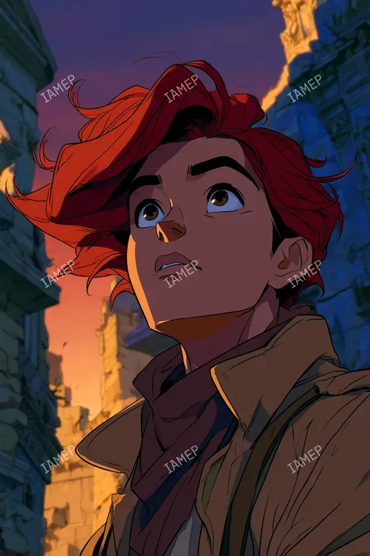 Cinematic Celshaded Adventure Portraits