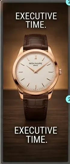Luxury Watch Advertisements