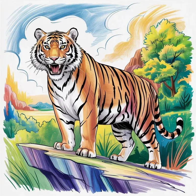 Handdrawn Wildlife Illustrations