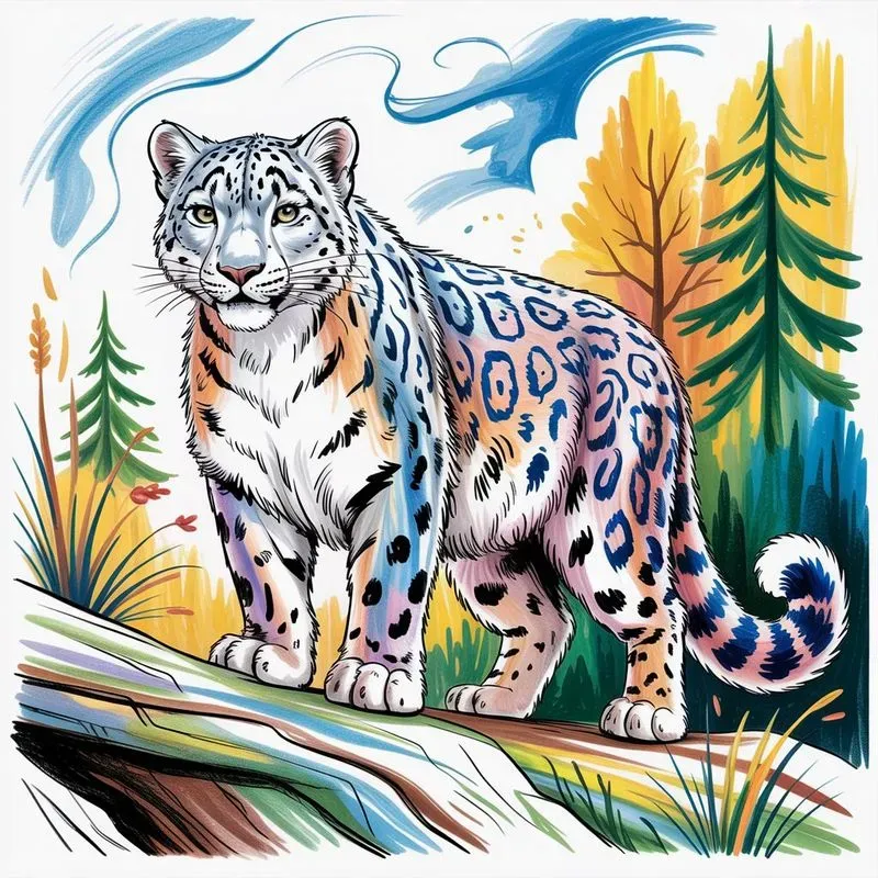 Handdrawn Wildlife Illustrations