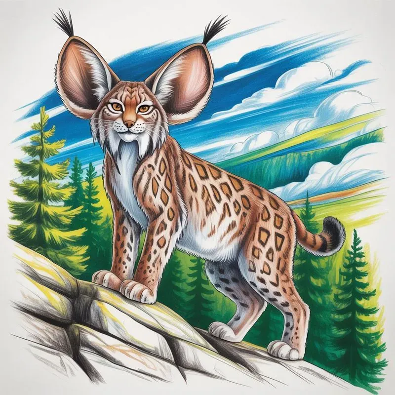 Handdrawn Wildlife Illustrations