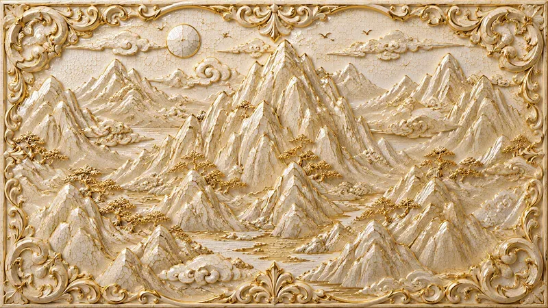 Digital Architectural Wall Panel Assets