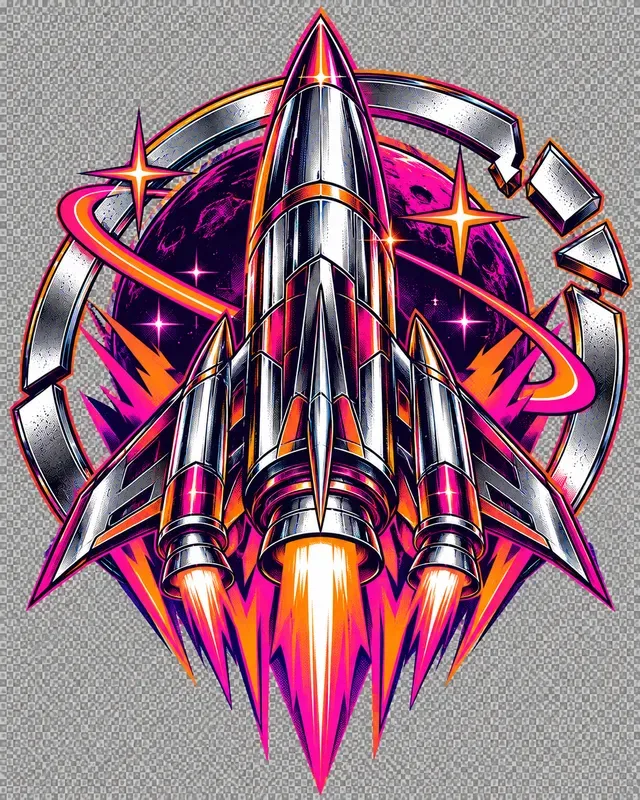 Retro Vintage 80s Tshirt Graphics