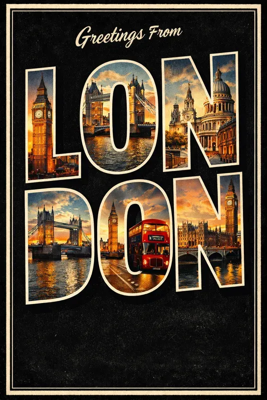 Vintage City Typography Poster Pros