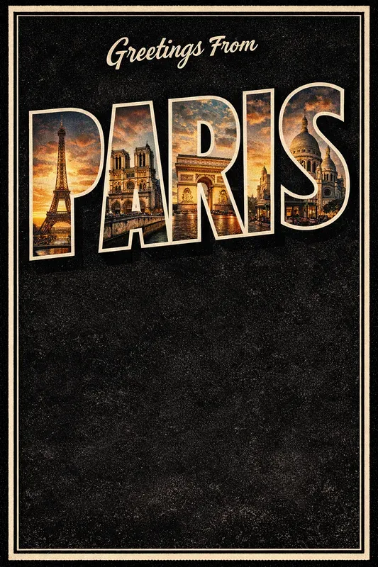 Vintage City Typography Poster Pros
