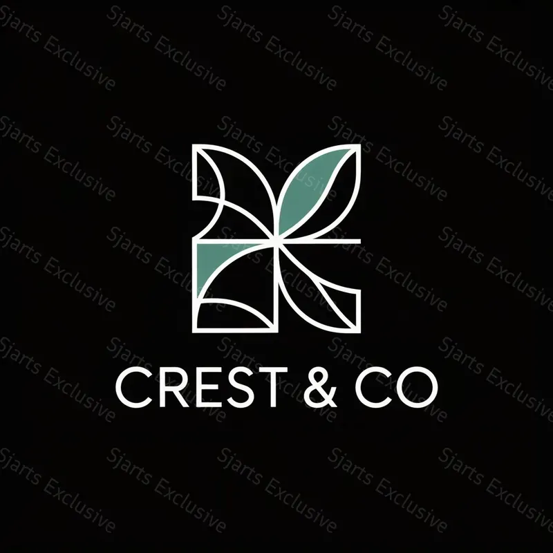 Abstract Geometric Brand Logos