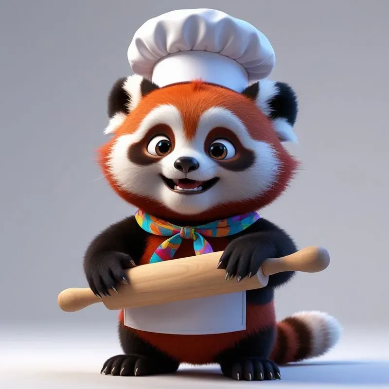 3D Cute Animals Little Masterchefs