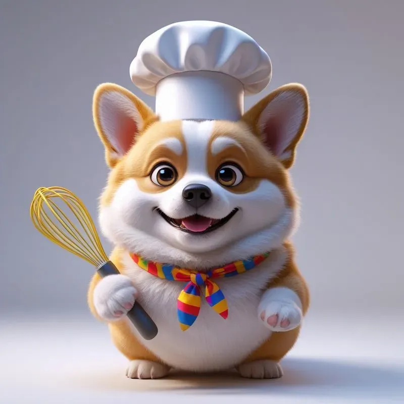 3D Cute Animals Little Masterchefs