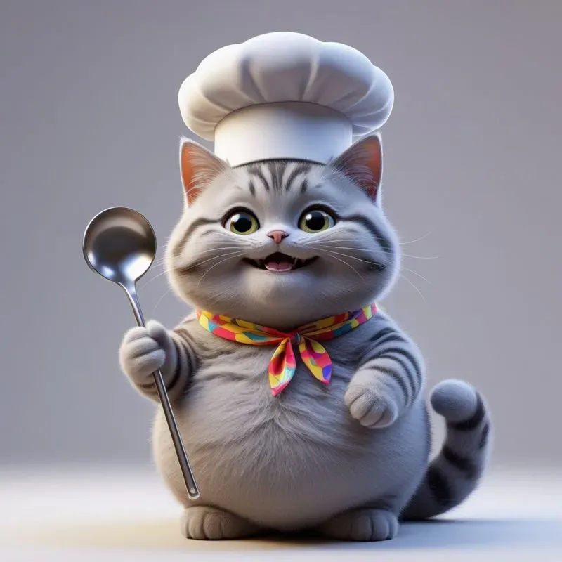 3D Cute Animals Little Masterchefs