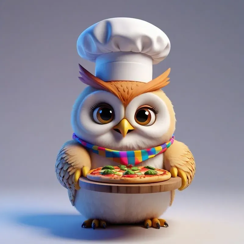 3D Cute Animals Little Masterchefs