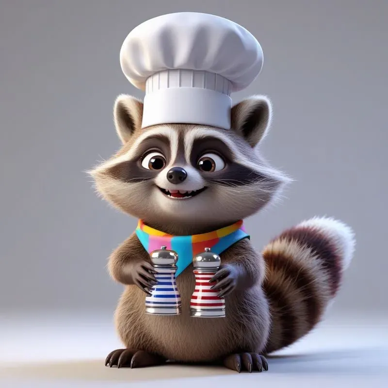 3D Cute Animals Little Masterchefs
