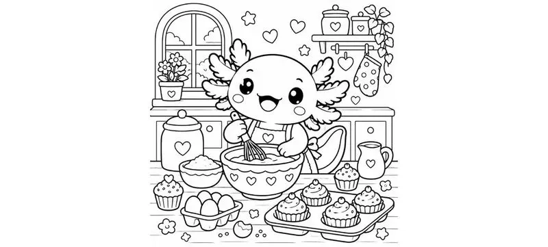 Kawaii Coloring Book Pages For Any Theme