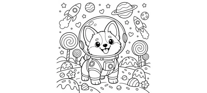 Kawaii Coloring Book Pages For Any Theme