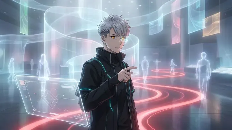 Anime Spatial Design Key Visuals