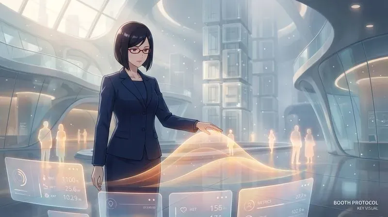 Anime Spatial Design Key Visuals