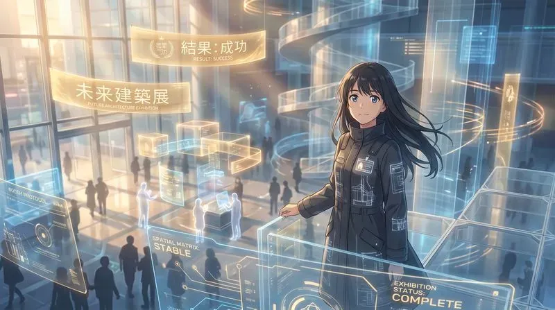 Anime Spatial Design Key Visuals